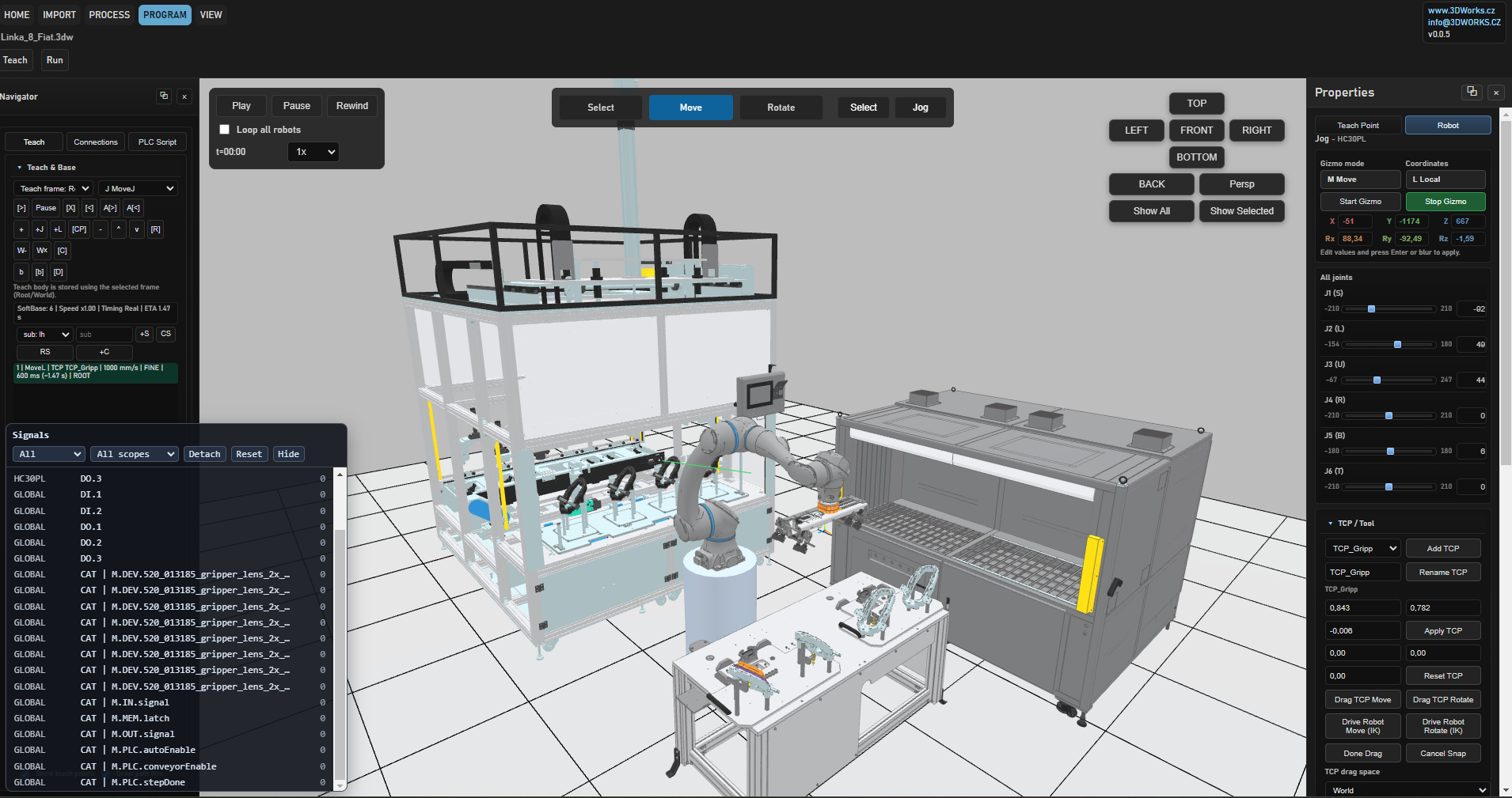 3DWorks screen 1