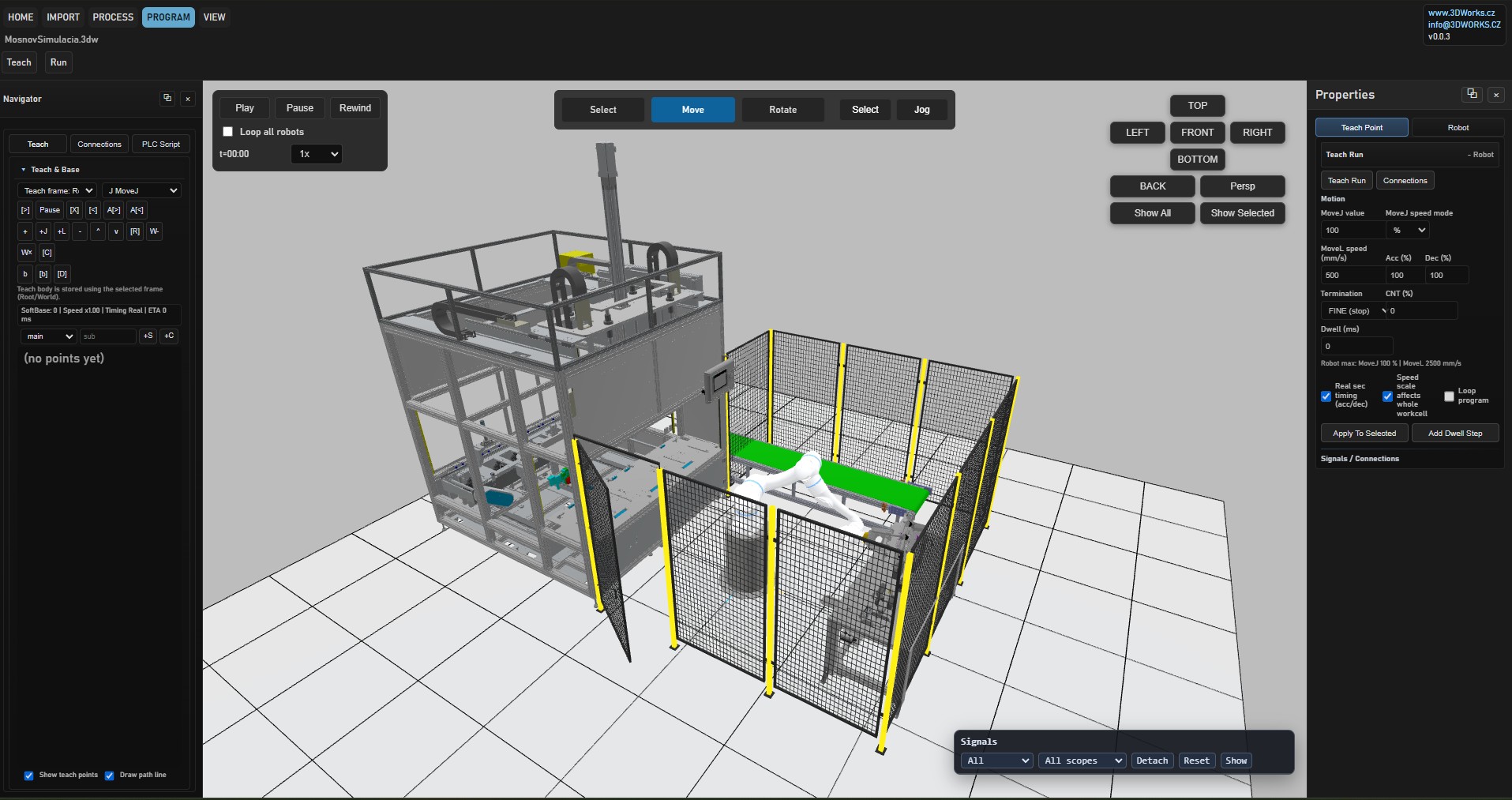 3DWorks screen 3